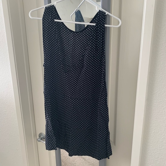 Reformation Sleeveless Polka Dot Mini Dress - Picture 2 of 5